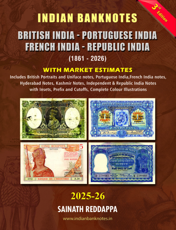 PRE-ORDER Indian Banknotes British India...